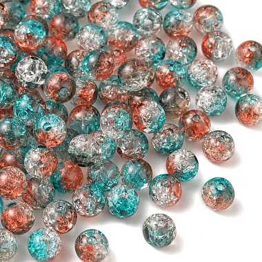 50G Transparent Crackle Acrylic Beads(CACR-YW0001-01B)-2