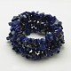 Chip Lapis Lazuli Beads Stretch Bracelets(X-BJEW-F226-03)-1