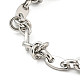 304 Stainless Steel Oval Link Chains Bracelets for Men & Women(BJEW-D042-19P)-2