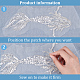 2Pcs Mermaid Computerized Embroidery Cloth Sew On Sequins Patches(PATC-BC0001-01)-4