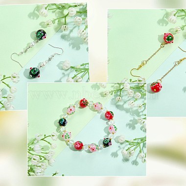 20Pcs Handmade Lampwork Bumpy Beads(LAMP-SZ0001-52A)-6
