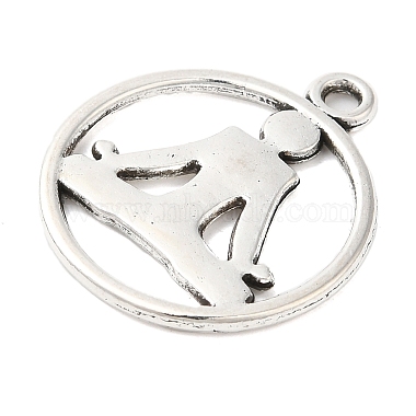 Pendentifs en alliage de style tibétain(TIBEP-R304-033AS-LF)-2