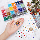 1008Pcs 24 Colors Electroplate Glass Beads Strands(EGLA-HY0001-06)-3