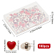 100Pcs CCB Plastic Shank Buttons(BUTT-GF0001-11B)-2
