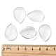Transparent Teardrop Glass Cabochons(GGLA-R024-25x18)-5