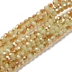 Electroplate Glass Faceted Rondelle Beads Strands(EGLA-D020-3x2mm-58)-1