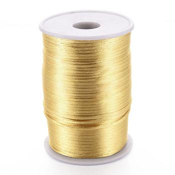 Polyester Cords, Goldenrod, 2mm