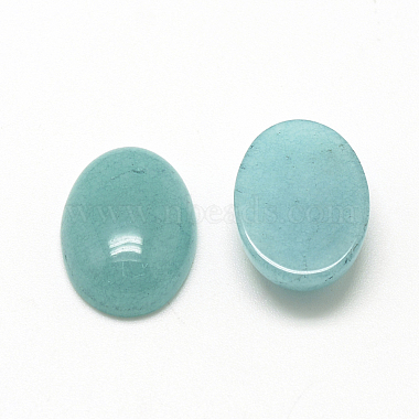 Natürliche weiße Jade Cabochons(X-G-R415-13x18-25)-2