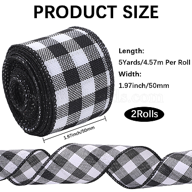 Imitation Burlap Ribbon(DIY-WH20048-067B)-2