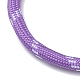 Ployester Core-Wrapped Round Cord Necklace Making(KK-CBACFA2-03P-28)-2