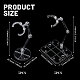 10Pcs 2 Styles Plastic Model Assembled Action Figure Display Holders(FIND-GL0001-79)-2