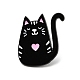 猫エナメルピン(JEWB-I058-02EB-01)-1