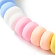Handmade Polymer Clay Beads Stretch Bracelets for Kids(BJEW-JB06487-02)-4