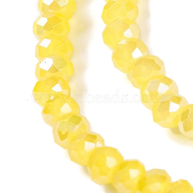 Baking Electroplate Glass Beads Strands(DGLA-A039-J4mm-B23)-3