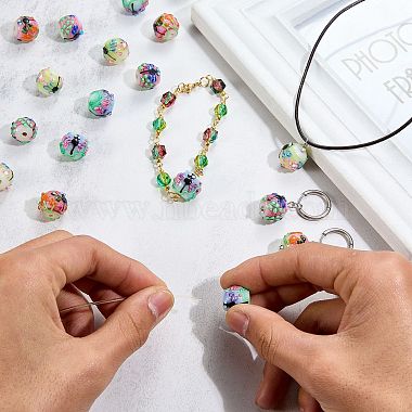 5St&uuml;ck handgefertigte Lampwork-Perlen(LAMP-SZ0001-50D)-4