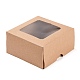 складные подарочные коробки для ювелирных изделий из крафт-бумаги и картона(CON-WH0092-25B)-2