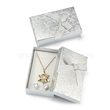 Rectangle Cardboard Jewelry Set Boxes(X-CBOX-S013-02)-4