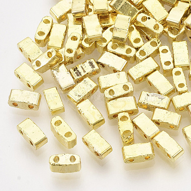 5mm Rectangle Glass Beads