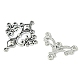 20Pcs 4 Style Tibetan Style Alloy Chandelier Component Links(TIBE-YW0001-40)-2