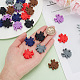 24Pcs 6 Colors Spider Food Grade Eco-Friendly Silicone Focal Beads(SIL-AR0001-12)-3