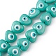 Evil Eye Resin Beads Strands(RESI-F040-01H)-1
