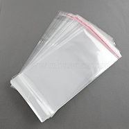 OPP Cellophane Bags, Rectangle, Clear, 24x11cm, Unilateral Thickness: 0.0035cm, Inner Measure: 19x11cm(OPC-R010-24x11cm)