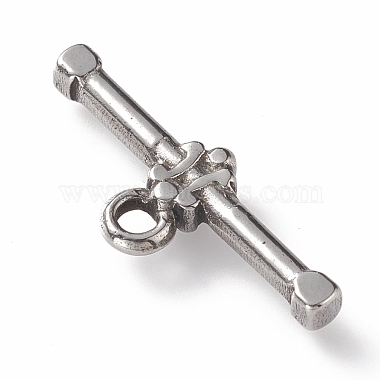 304 Stainless Steel Toggle Clasps Parts(STAS-K209-04P)-2