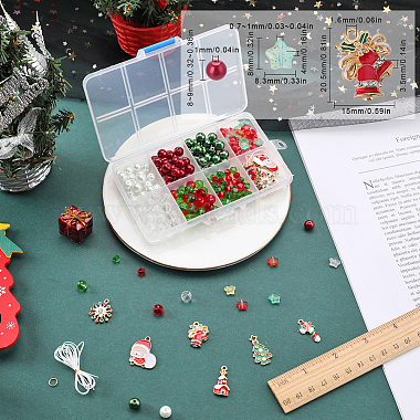 Kit de fabrication de bracelets de Noël DIY Sunnyclue(DIY-SC0021-66)-3