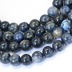 Natural Sodalite Round Bead Strands, 8mm, Hole: 1mm, about 47pcs/strand, 15.5 inch(G-E334-8mm-16)