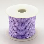 Nylon Thread, Medium Purple, 1.0mm, about 49.21 yards(45m)/roll(NWIR-R026-1.0mm-672)