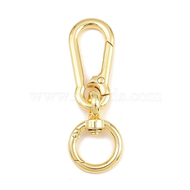 Brass Swivel Clasps(KK-CBA78C7-01G)-1