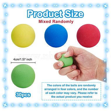 EVA Foam Pet Bite Resistant Balls(AJEW-WH0696-198B)-2