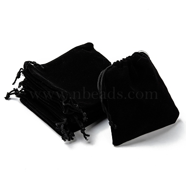 Pochettes rectangle en velours(X-TP-R002-10x12-01)-3