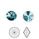 Cabujones de Diamante de imitación cristal austriaco(1122-SS47-F263)-1