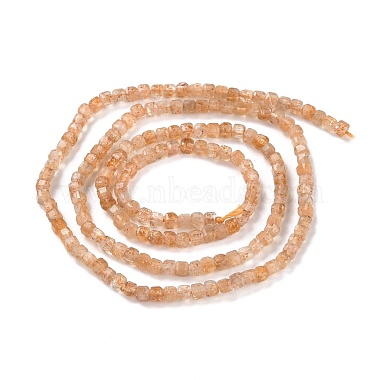 Natural Sunstone Beads Strands(G-K315-A06)-4