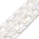 Transparent Electroplate Glass Beads Strands(EGLA-H103-AB01)-1