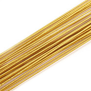 Iron Wire,Floral Wire,for Florist Flower Arrangement,Bouquet Stem Warpping and DIY Craft,Goldenrod,18 Gauge,1mm,about 1-5/8 inch(40cm)/strand, about 100strand/bag(X-MW-S002-03D-1.0mm)