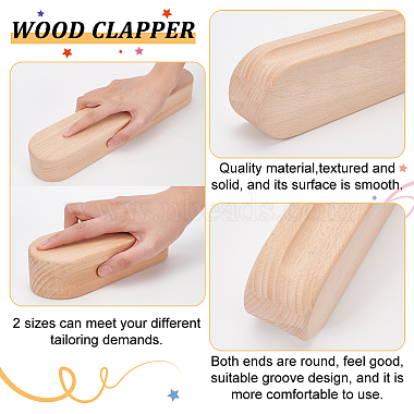 Beech Wood Tailors Clapper(SENE-WH0304-795)-4