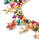 Bracelet de perles tressées sur le thème des animaux de l'océan(X-BJEW-JB07285)-7