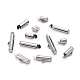 90Pcs 6 Style 304 Stainless Steel Slide On End Clasp Tubes(STAS-YW0001-20)-6
