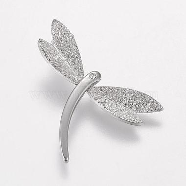 Stainless Steel Color Dragonfly Stainless Steel Pendants