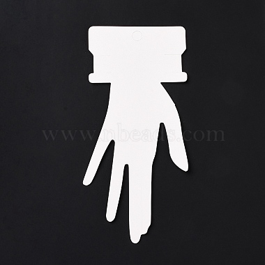 Hand Shaped Cardboard Paper Bracelet Display Cards(CDIS-F004-01A)-3