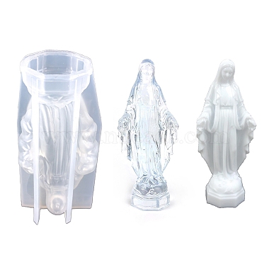 3d силиконовые формы для украшения витрины с религией Девы Марии(DIY-A046-03)-2