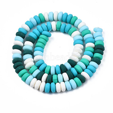 Handmade Polymer Clay Beads Strands(CLAY-N008-008U)-8