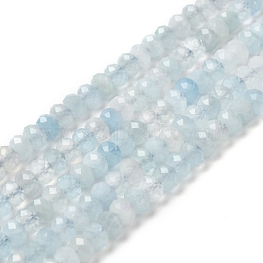 Natural Aquamarine Beads Strands(G-K256-58A)-2