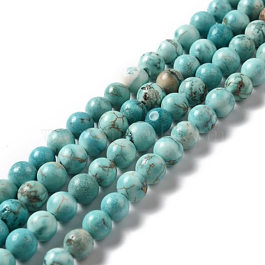 Natural Howlite Beads Strands(X-G-L555-02C-02)-2