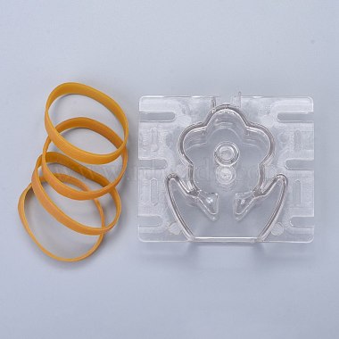 花のプラスチックキャンドル型(DIY-I035-12)-3