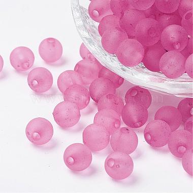 4mm PearlPink Round Acrylic Beads