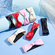 Elite 4 Pairs 4 Colors PU Leather Bowknot Shoelace Bands(FIND-PH0007-47)-5