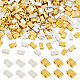 280Pcs 2 Colors Electroplated Glass Seed Beads(SEED-NB0002-03)-1